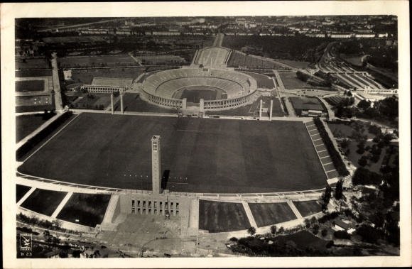 PC Berlin Charlottenburg Westend, Reichssportfeld, aerial photo