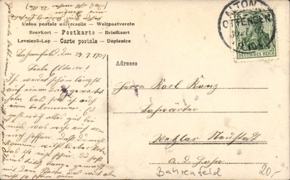 Photo Postcard Hamburg Altona Bahrenfeld, residential building, children