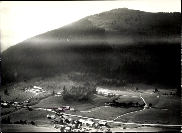Postcard Oberjoch Bad Hindelang in the Oberallgäu, a district of the municipality of Bad Hindelang in the Allgäu, l...