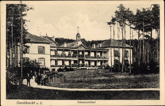 Postcard Geesthacht on the Elbe, Edmundsthal