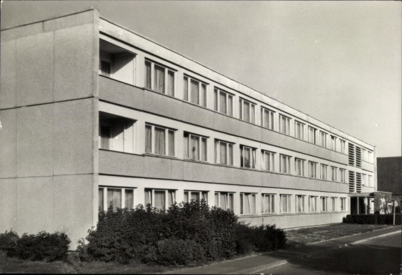 Postcard Börgerende Rethwisch on the Baltic Sea, FDGB recreation home Waterkant, House II