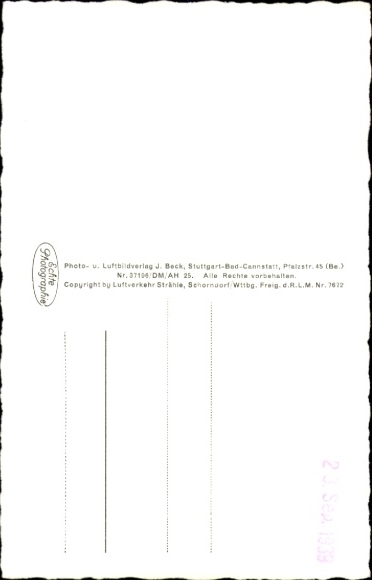 Postcard Hohendodeleben Wanzleben Börde in Saxony Anhalt, aerial photograph