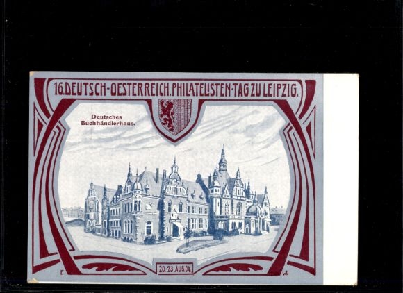 Postwaardestuk Ak PP 27 C54 01, 16e Duits-Oostenrijkse Filatelistendag 1904