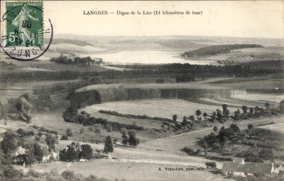 KP Langres Górna Marna. Jardin de Ville, Digue de la Liez, 14 kilometrów trasy