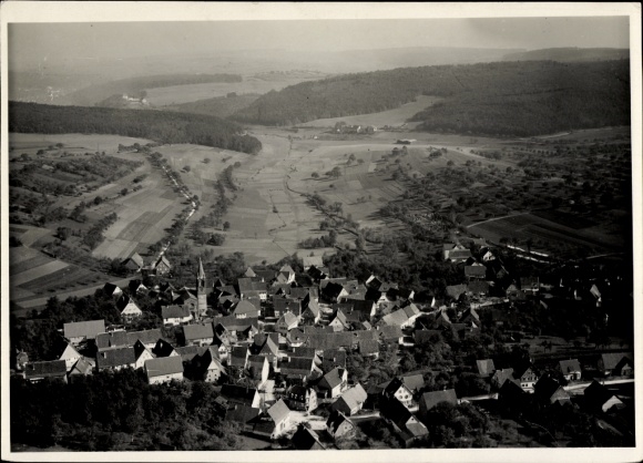 Foto Wimsheim im Enzkreis, Fliegeraufnahme