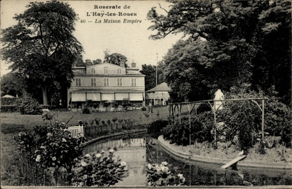 Ak L'Haÿ les Roses Val de Marne, Maison Empire