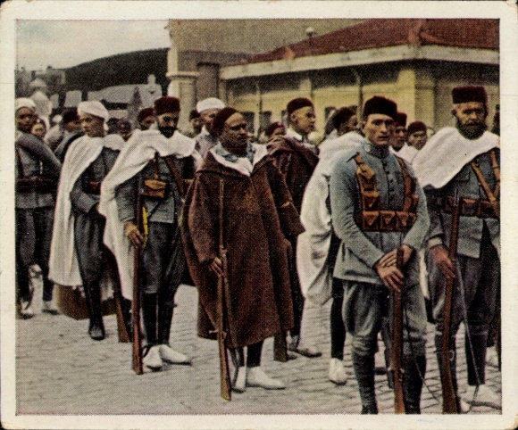 Collector's picture The Post-War Period No. 91, July 1925, French intervention in Morocco