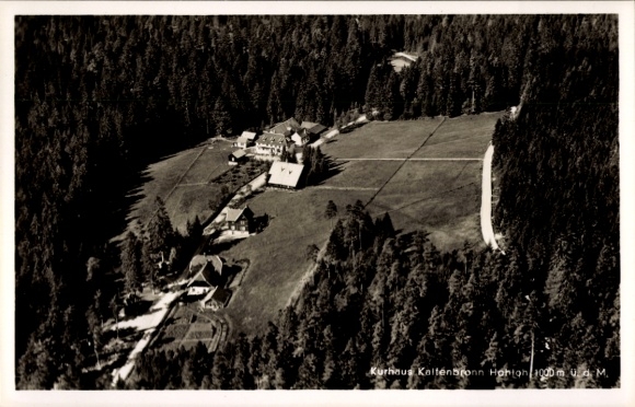 Postcard Kaltenbronn Gernsbach in the Murg Valley Black Forest, Kurhaus Kaltenbronn, Hohloh