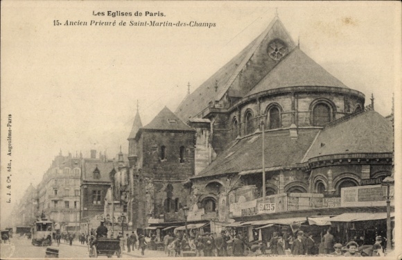Ak Paris III, voormalige priorij van Saint-Martin des Champs
