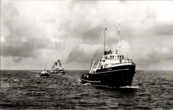 Ak sleepboot mt Oceaan op volle snelheid, L. Smit & Co