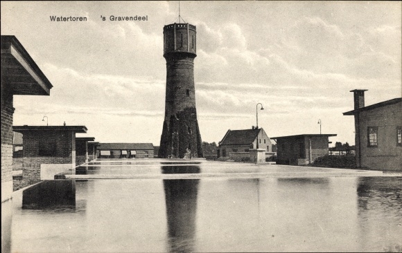 Ak's Gravendeel South Holland, water tower
