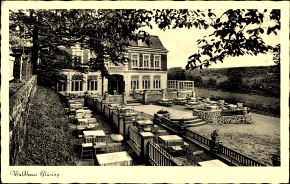 Postcard Glüsing Schnakenbek in Lauenburg, Waldhaus