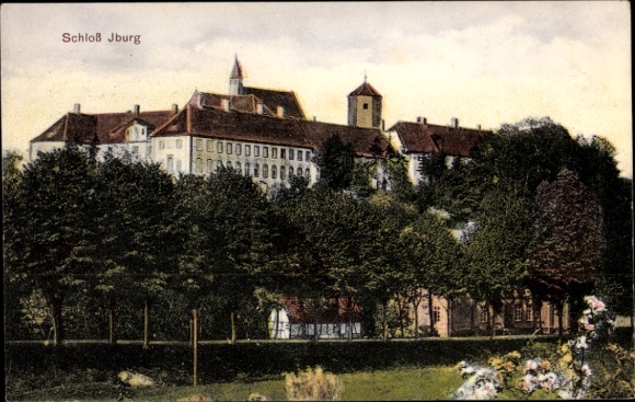 Ak Bad Iburg am Teutoburger Wald, Schloss