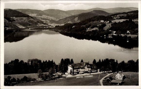 Postcard Titisee Neustadt im Breisgau Hochschwarzwald, Hotel Titisee