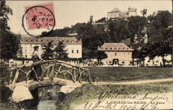 CPA Uriage les Bains Isère, Le Parc