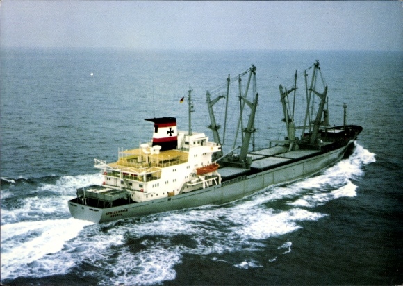 Ak vrachtschip MS Stolzenfels, DDG Hansa