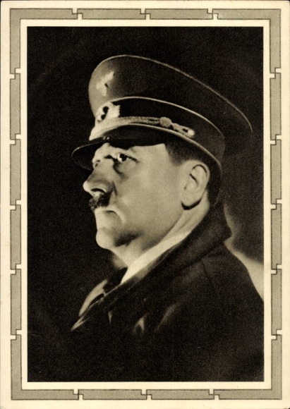 Postwaardestuk Ak Führer en Rijkskanselier Adolf Hitler, portret