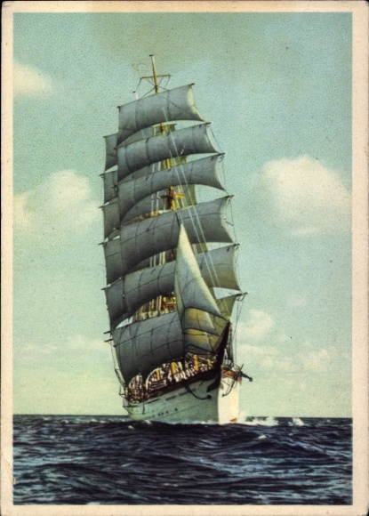 Ak Segelschulschiff Gorch Fock