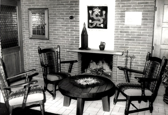 Photo North Sea resort Wangerooge in East Frisia, Guesthouse Sonnenschein, Am Wattenmeer 4, fireplace