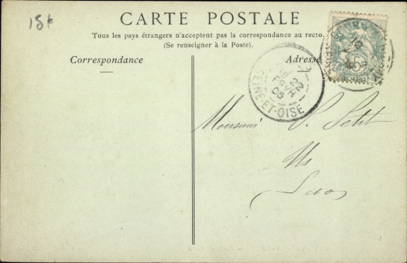 Postcard Gournay en Bray Seine Maritime, Porte de Paris