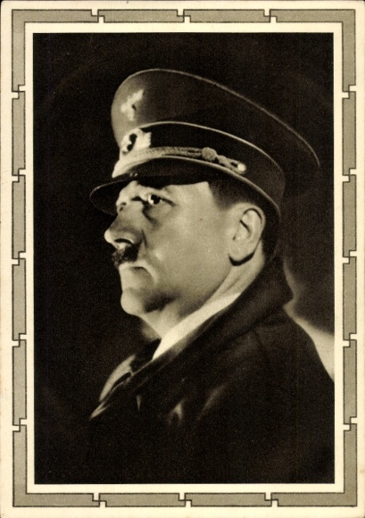 Postwaardestuk Ak Führer en Rijkskanselier Adolf Hitler, portret