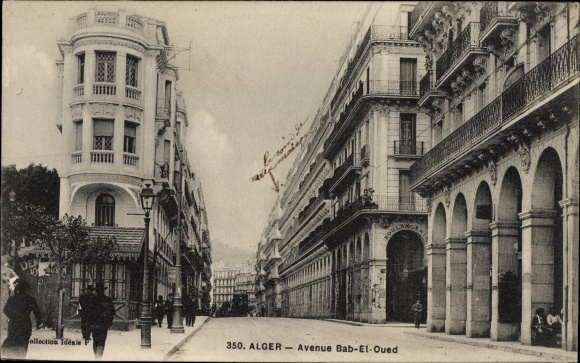 18 old PCs Algeria, various views of Oran, Algiers, Blida, Colomb Bechar, Lalla Maghrnia, Bone