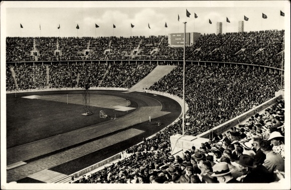 PC Berlin, Olympic Games 1936, Reichssportfeld, Deutsche Kampfbahn, Olympiastadion