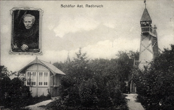 Postcard Radbruch in Lower Saxony, Schäfer Ast