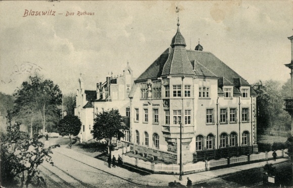 Ak Dresden Blasewitz, Rathaus