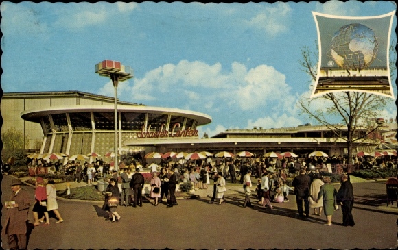 Postcard New York World's Fair 1964-1965, Schaefer Center