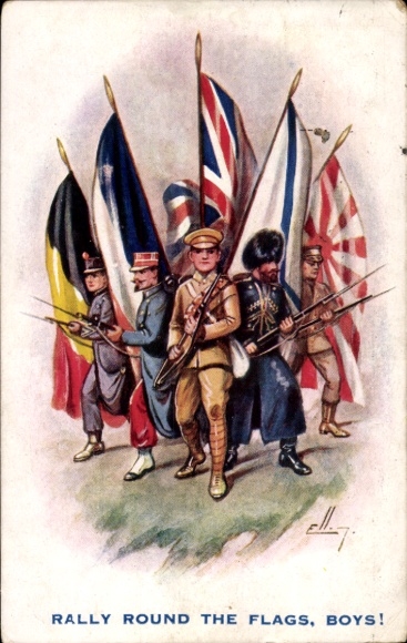 Künstler Ak Ellam, Rally Round the Flag, Boys