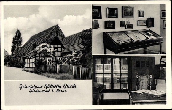 PC Wiedensahl in the Schaumburger Land, birthplace of Wilhelm Busch