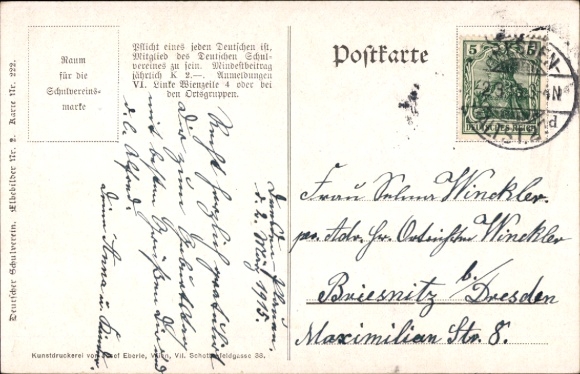 Artist Postcard Dubice Dubitz Řehlovice Großtschochau Region Ústí nad Labem, Dubitzer Church