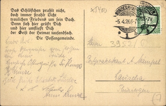 Artist PC Sondershausen in the Kyffhäuser district of Thuringia, hunting lodge for fun