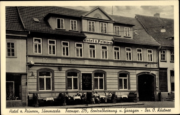 KP Sömmerda w Kotlinie Turyńskiej, Hotel zum Prinzen, wł. O. Kästner