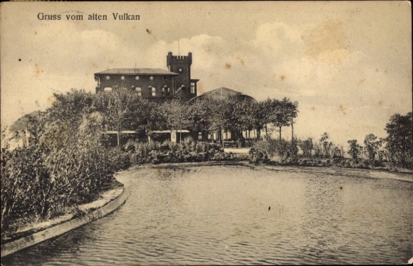 Ak Rolandseck Remagen am Rhein, Gruß vom alten Vulkan