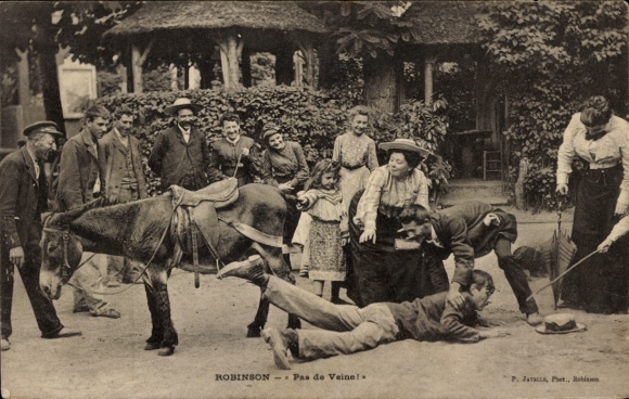 Postcard Robinson Hauts de Seine, No Luck