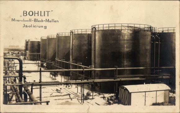 Postcard Germany, BOHLIT mineral wool sheet mats insulation
