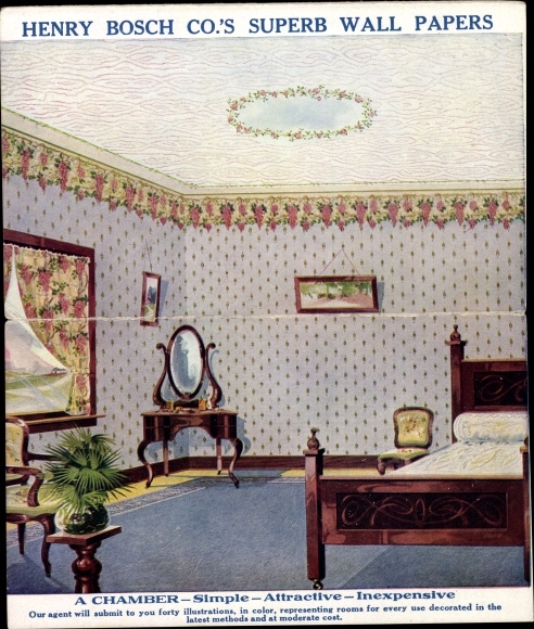 Folder Henry Bosch Company Superb Wall Papers, Artistic Wall Papers, behangen kamer