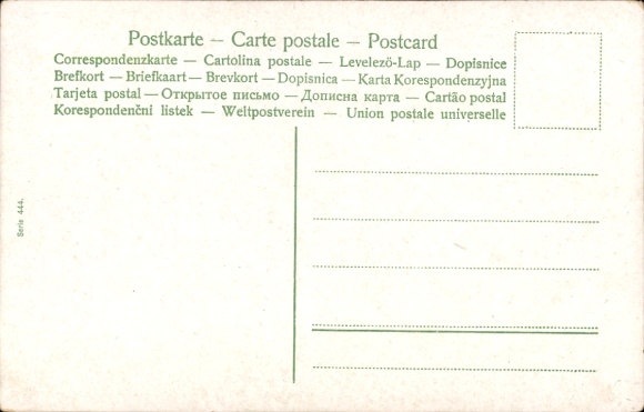 Postcard Thunderstorm, fine reed, you can even see the latitude, The moon and its mountains