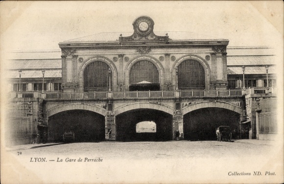 PC Lyon Rhône, Perrache station