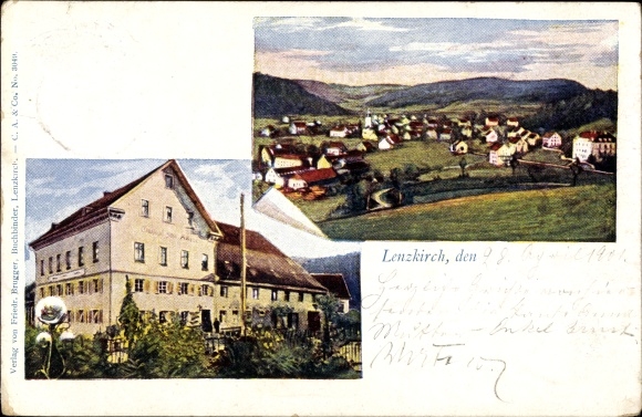 PC Lenzkirch in the Black Forest, panorama, inn