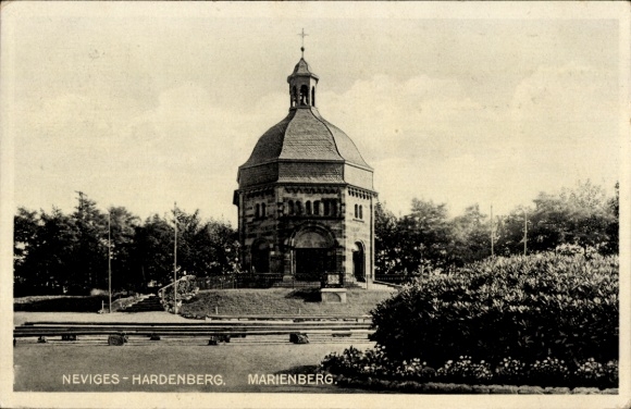 Postcard Hardenberg Neviges Velbert North Rhine Westphalia, Neviges Hardenberg Marienberg