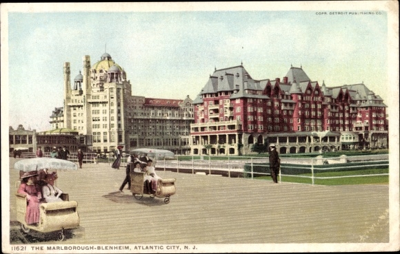 Postcard Atlantic City New Jersey USA, Marlborough Blenheim