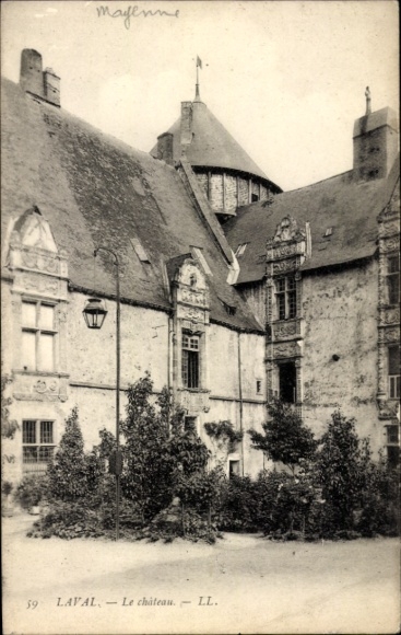 Ak Laval Mayenne, Schloss