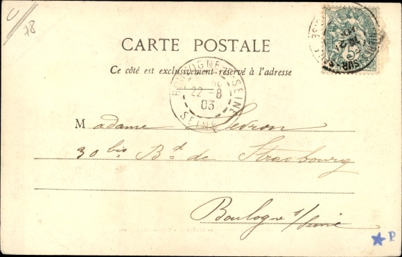 Postcard Bonnieres sur Seine Yvelines, View of Bennecourt