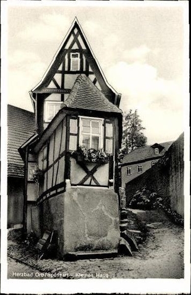 10 alte Ak Bad Orb in Hessen, diverse Ansichten
