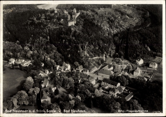 PC Bad Neuhaus Bad Neustadt an der Saale Unterfranken, aerial photo of the place