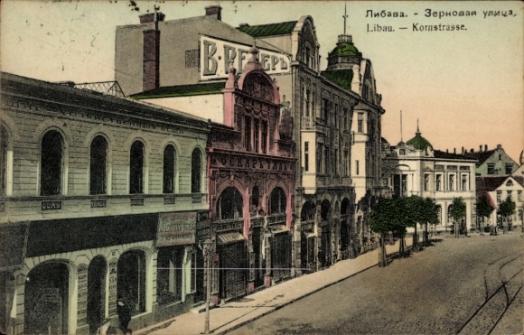 KP Liepaja Libau Łotwa, Kornstraße
