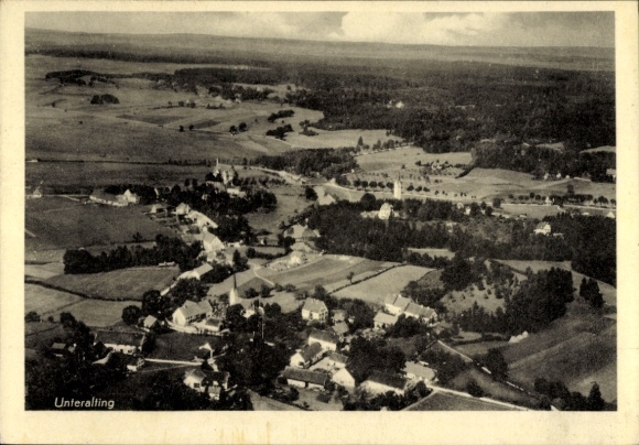 Ak Unteralting Grafrath in Opper-Beieren, luchtfoto